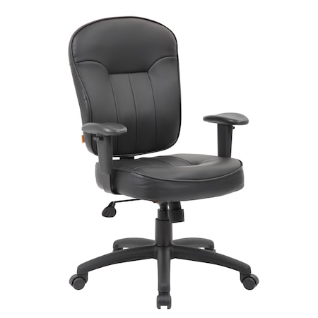 Boss Leather Task Chair B1563